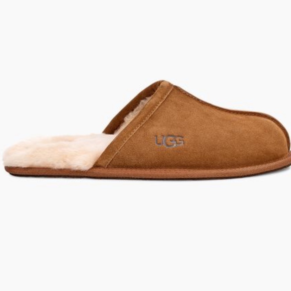NWOT UGGS Men’s Scuff Sheepskin Slip-ons